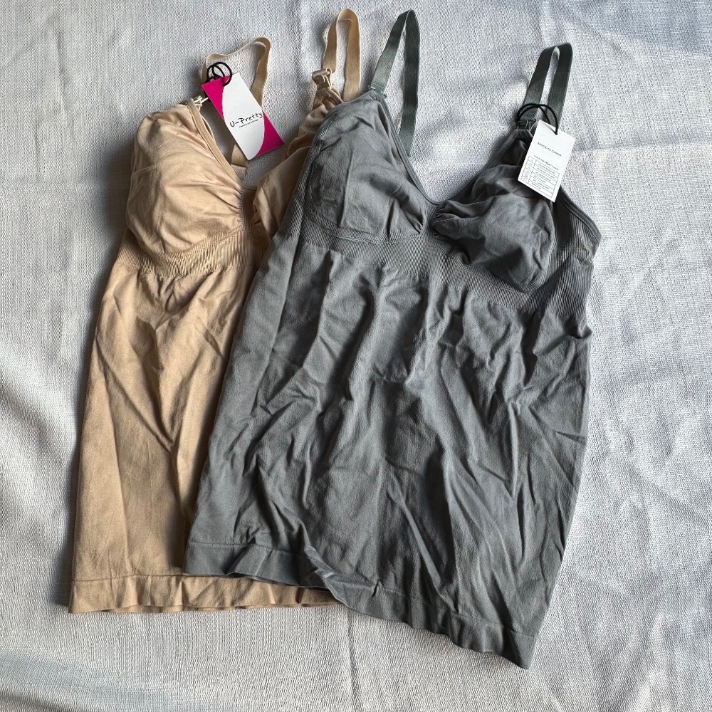 Lot of 2 NWT Nursing Tanks - Size Small